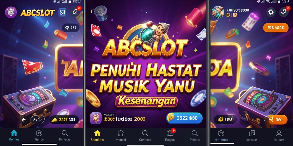 Tampilan gameplay ABCSLOT dengan pemain menikmati tantangan musik.