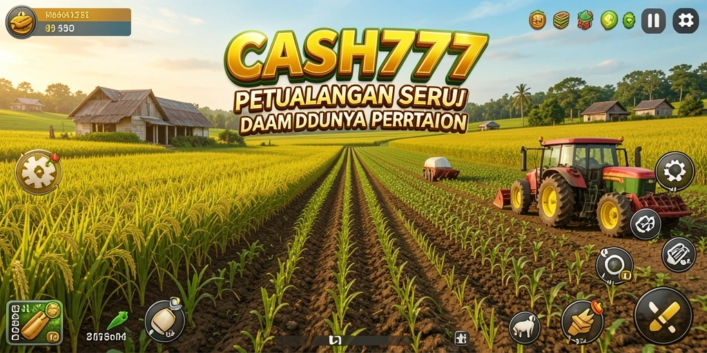 Gameplay seru dan interaktif dalam dunia pertanian.