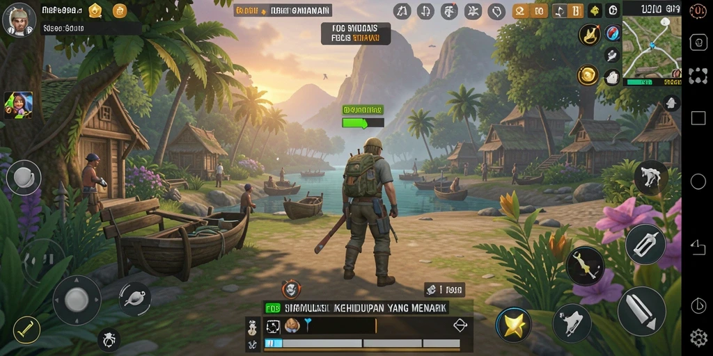 Tampilan gameplay F08 yang imersif dan menarik.
