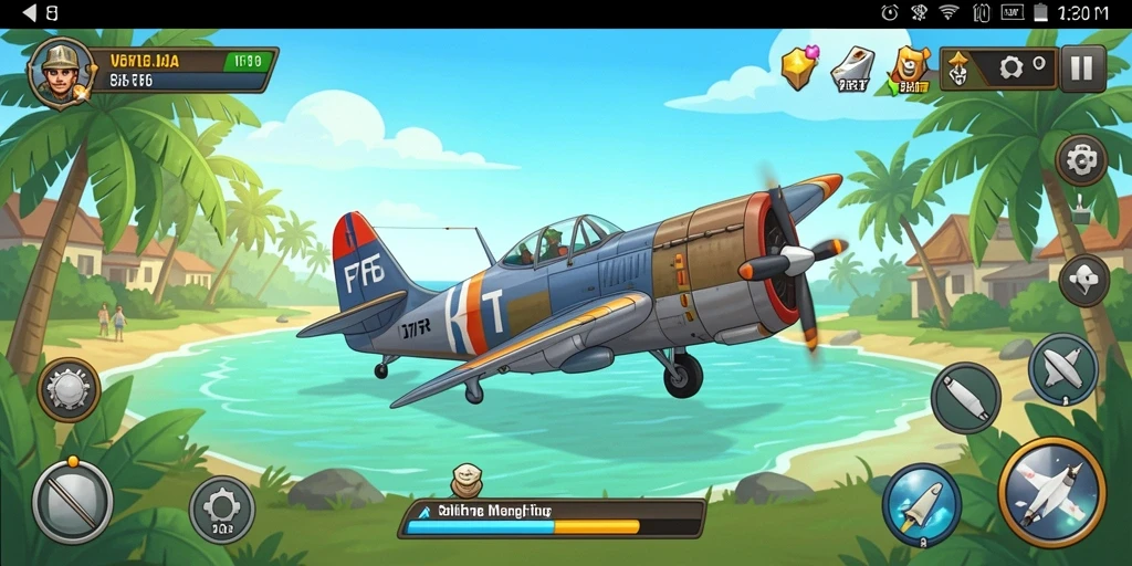 Gameplay F7F7 yang seru dan penuh warna.