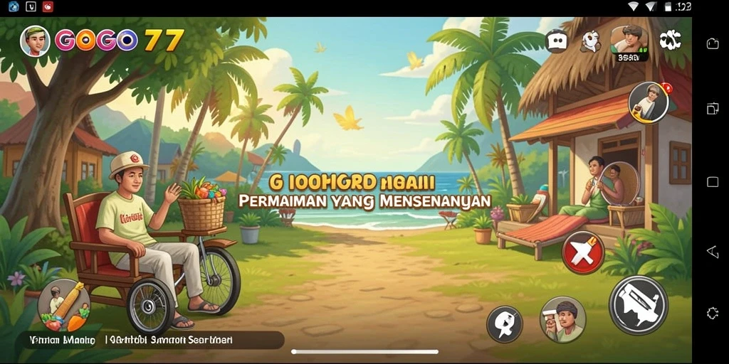 Tampilan gameplay GOGO77 yang menarik dan menyenangkan.