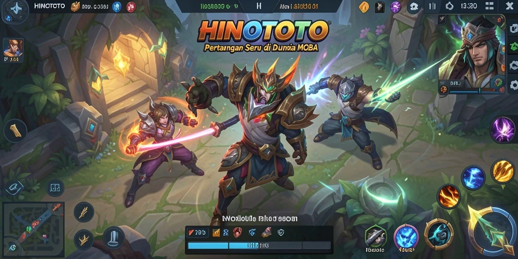 Tangkapan layar menampilkan aksi seru dalam gameplay HINOTOTO.