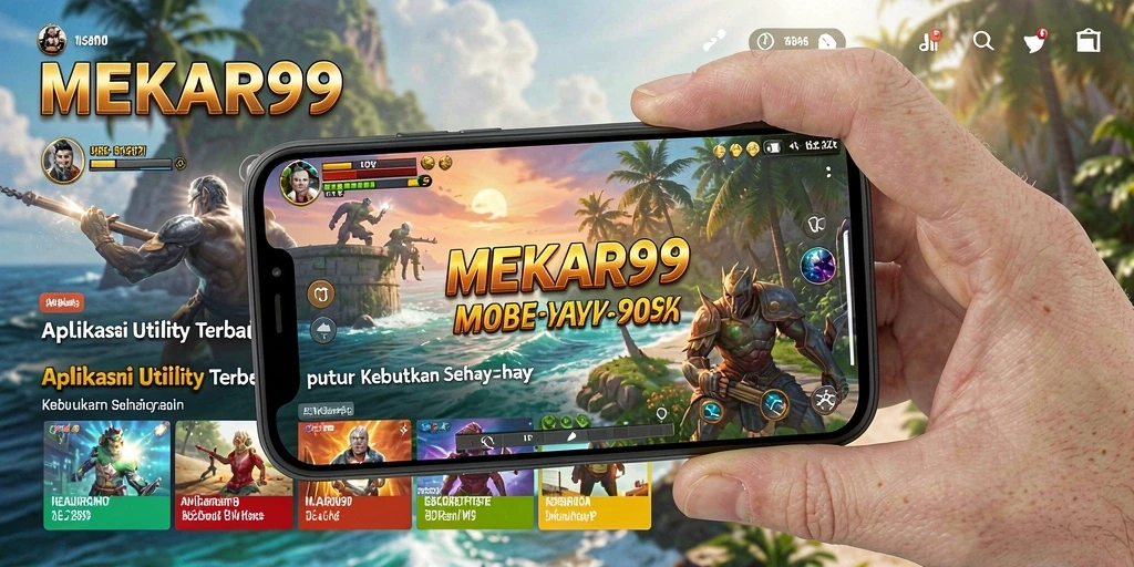 Tampilan antarmuka MEKAR99 yang sederhana dan fungsional.