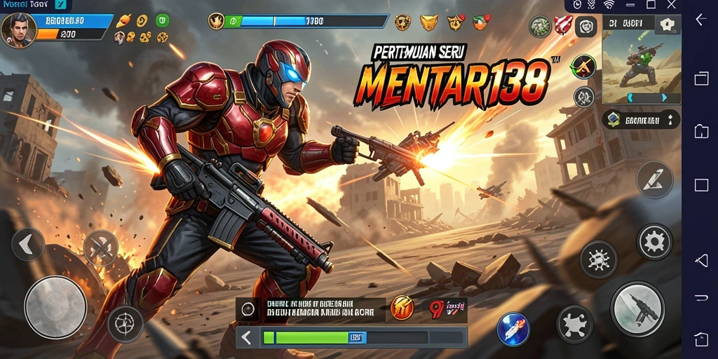 Tampilan gameplay seru dan grafis memukau dari MENTARI138.