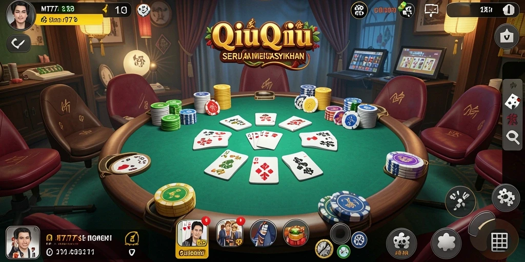 Screenshot gameplay QiuQiu yang menarik dan seru di MT777.