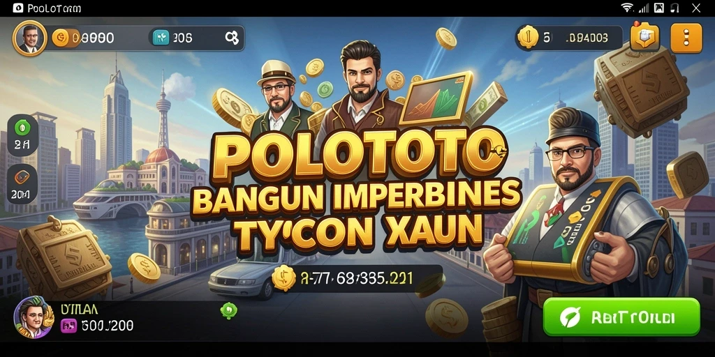Screenshot POLOTOTO menampilkan pengalaman gameplay Tycoon yang seru.