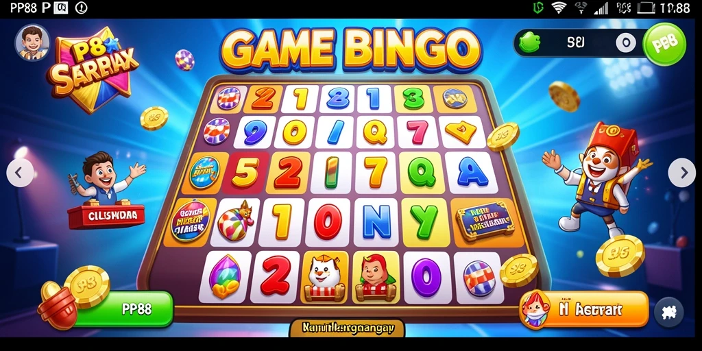 Tampilan gameplay seru dari PP88 Bingo.