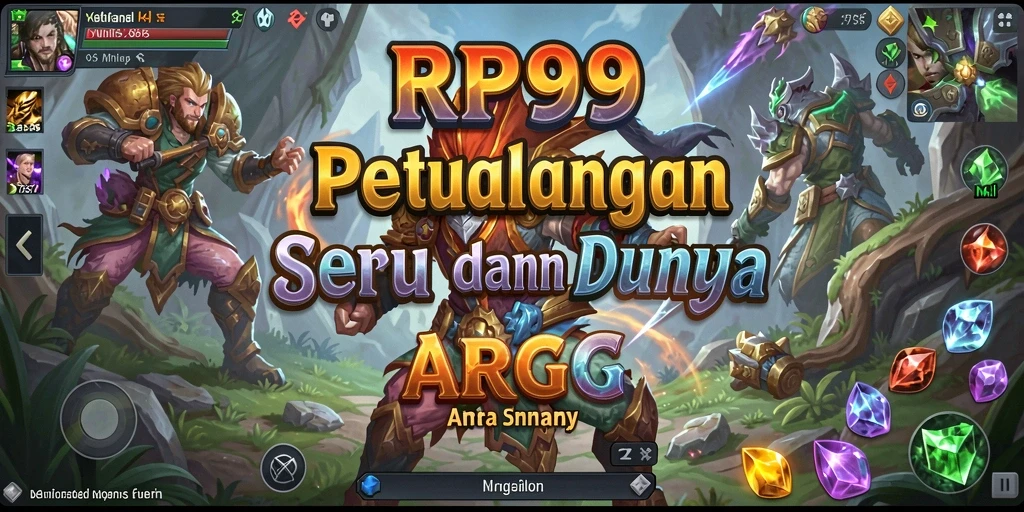 Screenshot gameplay RP99 menampilkan aksi seru dalam dunia ARPG.