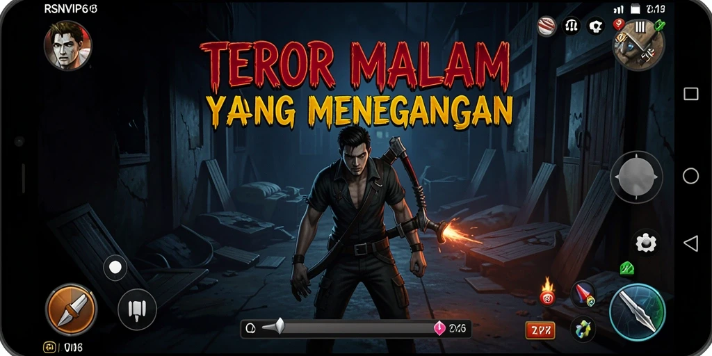 Tampilan gameplay RSNVIP6 yang menyeramkan dan penuh ketegangan.
