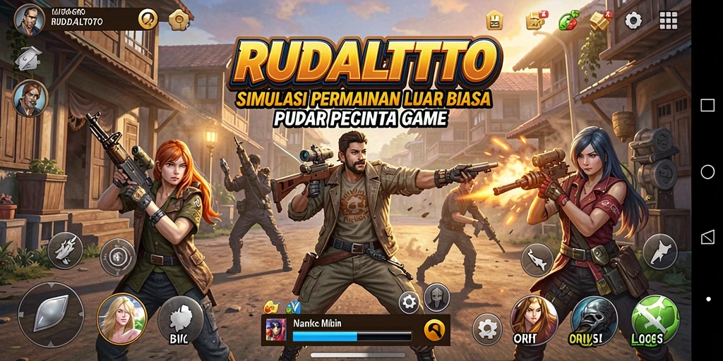 Tampilan gameplay RUDALTOTO yang menakjubkan dan interaktif.