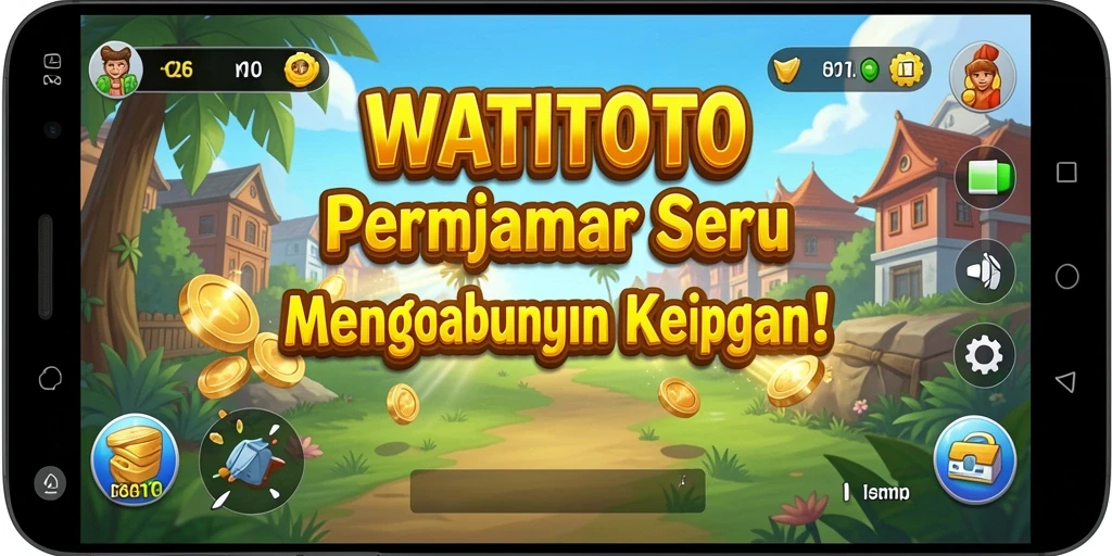 Screenshot gameplay WATITOTO yang menarik dan menguji kemampuan Match-3.